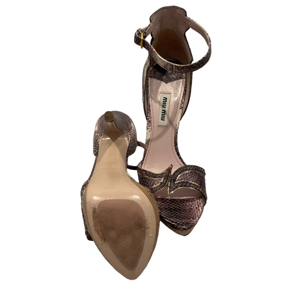 Miu Miu Platform Stiletto Heels - Picture 9 of 12